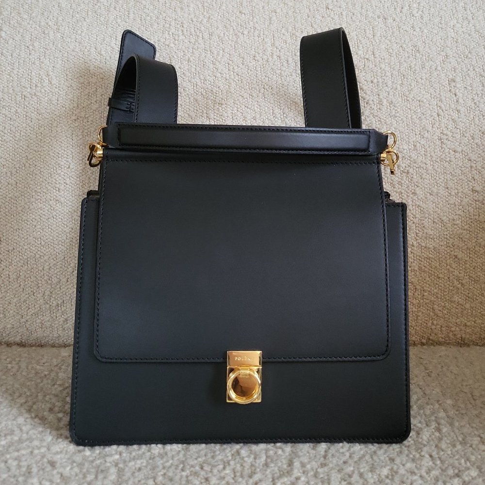 Polene Numero Sept in smooth leather